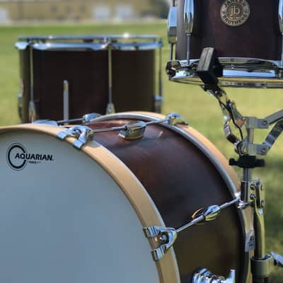 JB Drum Co. 18/13/10 Custom Maple Bop 3pc Kit image 4
