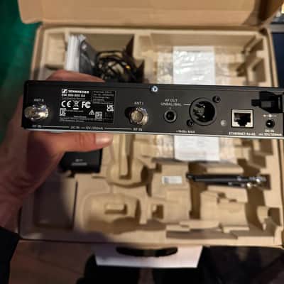 Sennheiser EW 500 G4-KK205 Handheld Wireless Microphone System with Neumann KK 205 Capsule (GW1-Band: 558-608 MHz) 2010s - Black image 3