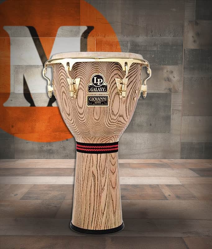 Latin Percussion LP Gio Gal CCII 12 1/2" Djembe - Natural Ash (LP799X-AW) image 1