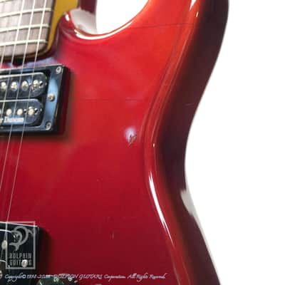Kramer Pacer Imperial Super Rare!! Metallic Red 1983 Metallic Red image 8
