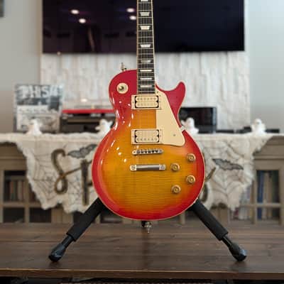 Aria Pro II LS-800VD Leopard Model 1980 - Cherry Sunburst - Les Paul Standard - Made In Japan - MIJ image 1
