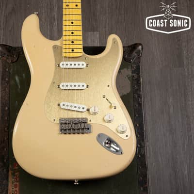 Mint Nash Guitars S-57 desert sand, light relic, hard case image 5