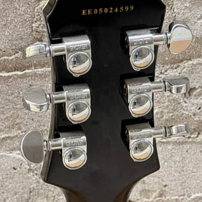 Epiphone Les Paul Custom "Tuxedo" — Black Beauty SN EE05024599 image 12