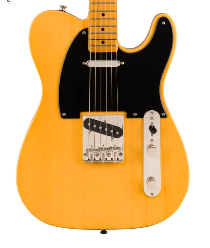 Squier by Fender Classic Vibe 50s Telecaster, Maple Neck, Butterscotch Blonde image 1