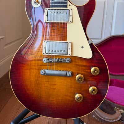 2026 Gibson Custom Shop Les Paul Standard ‘59 Reissue R9 Murphy Lab Ultra Light Aged - Factory Burst image 2