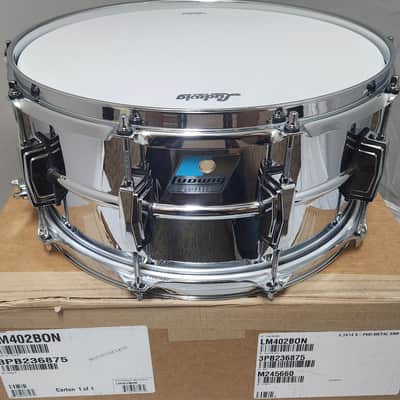 Ludwig LM402 Blue/Olive Badge 6.5x14" Supraphonic 10-Lug Aluminum Snare Drum | NEW Authorized Dealer image 1