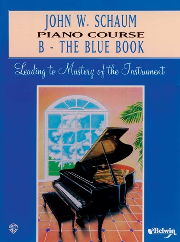Alfred John W. Schaum Piano Course, B: The Blue Book image 1