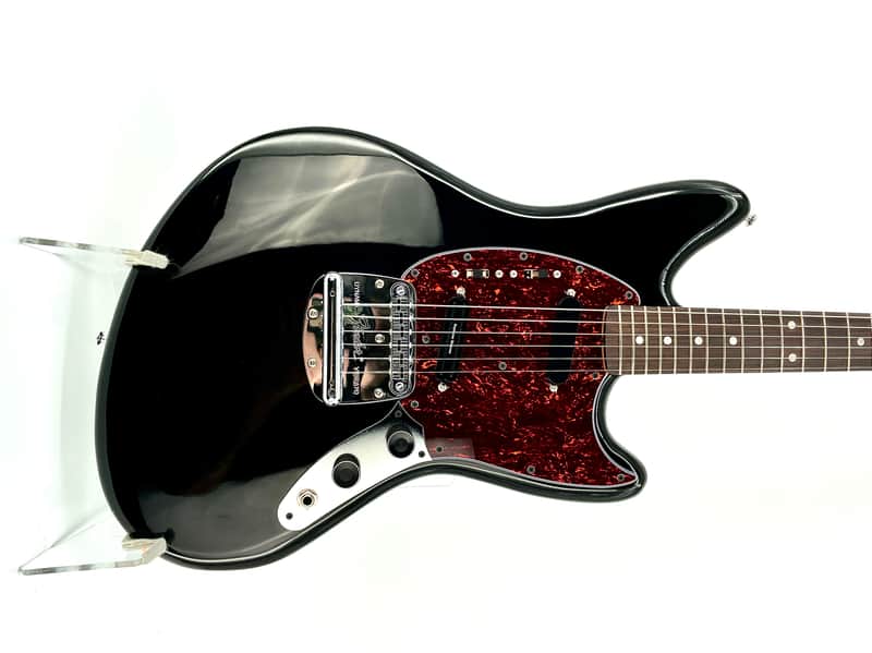 Fender Jagstang 2022 Black Imron Kurt Cobain Jaguar mustang image 1