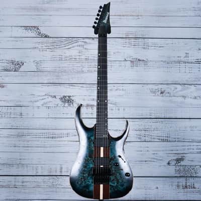 Ibanez RGA20P1 Premium Electric Guitar | Cosmic Blue Burst Low Gloss image 2