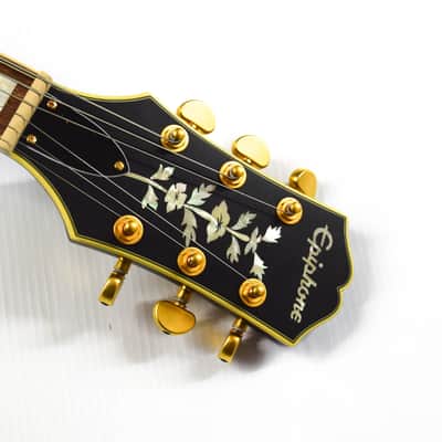 Epiphone Emily Wolfe Sheraton Stealth Semi-Hollow [DEMO] 2022 - Black Aged Gloss image 7