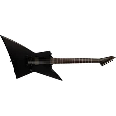 ESP LTD EX Black Metal Guitar w/EMG 81 Pickup - Black Satin image 3