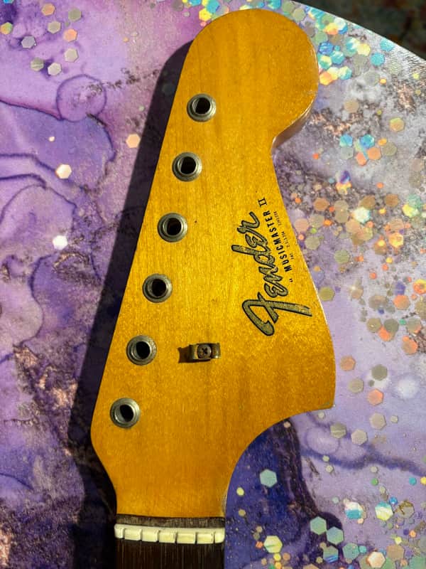 Original Vintage Short Scale 1965 Music Master II Neck A-width image 1