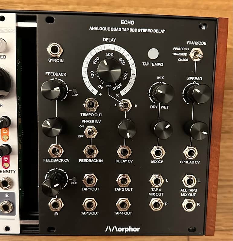 Morphor Echo Analog Quad Tap BBD Stereo Delay