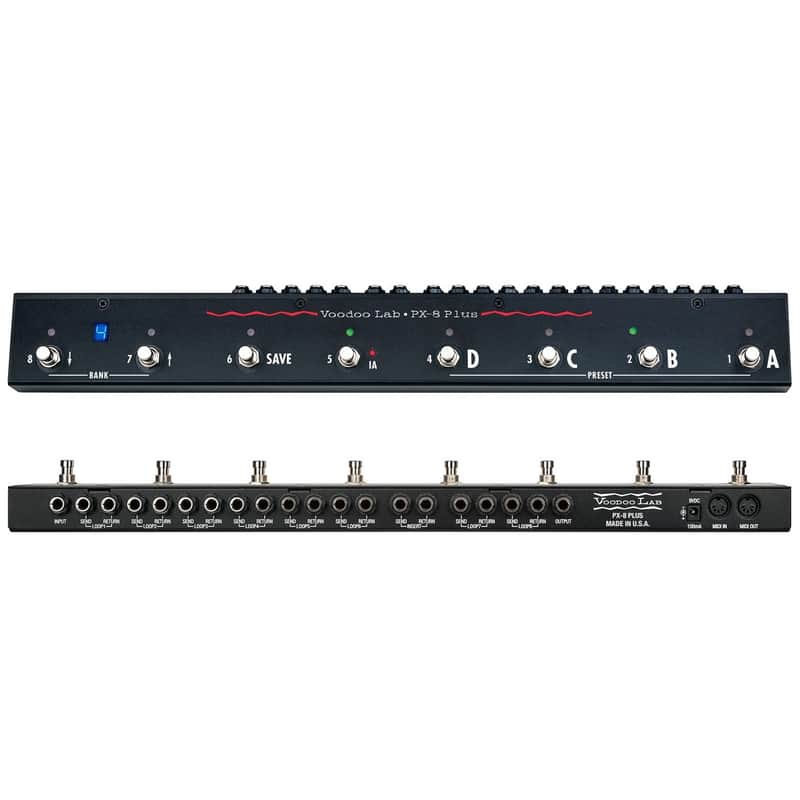 Used Voodoo Lab PX-8 Plus 8-Loop Programmable Guitar Effects Pedal Switcher image 1