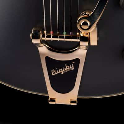 Pre-Owned D’Angelico Deluxe DLX-175 Hollow Body Matte Midnight With OHSC image 5
