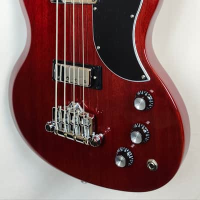 Gibson BASG00HCCH1 SG Standard Bass, Heritage Cherry, W/HSC image 8