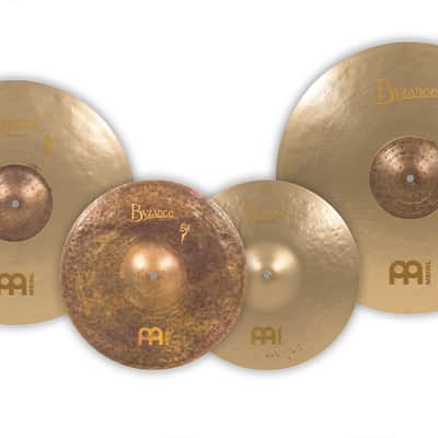MEINL BV-141820SA Byzance Vintage Sand Cymbal Set 14-18-20 image 2