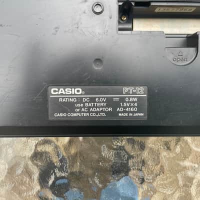 Casio PT-12 1980s image 3