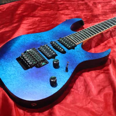 2010 Ibanez RG3770Z-CAB Prestige Caribbean Blue Lagoon image 2