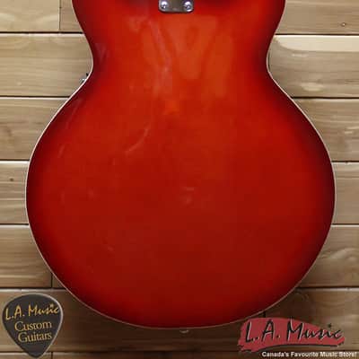 Vintage Granada Arch Top Electric Guitar Model 5202T - Used image 4