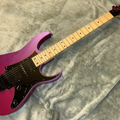 Ibanez RG550-PN Genesis Collection 2017 - Present - Purple Neon image 5