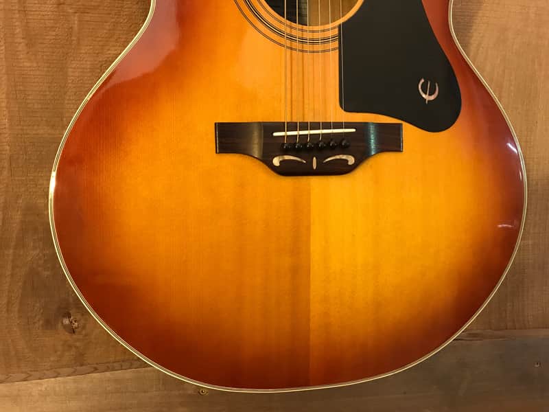 Epiphone Sheraton FT-570 Vintage Jumbo Acoustic Guitar Sunburst