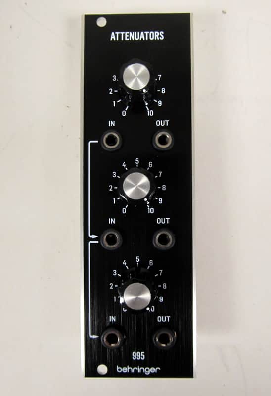 New Old Stock Behringer 995 Attenuators Eurorack Synthesizer Module Mint image 1