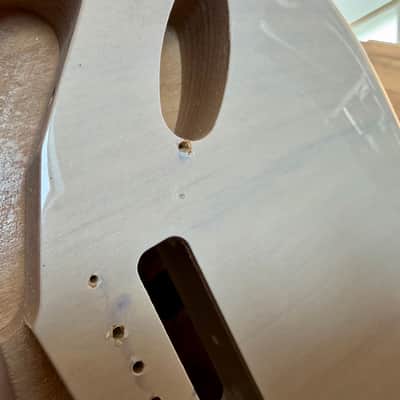 Allparts Stratocaster body - see through blonde image 7