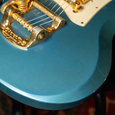 1968 Gibson SG Custom Pelham Blue Factory Bigsby Left-Handed 1 of 2 Ever Made Jimi Hendrix w/OHSC image 24