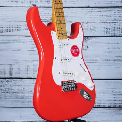 Squier Classic Vibe '50s Stratocaster Electric Guitar | Fiesta Red image 3