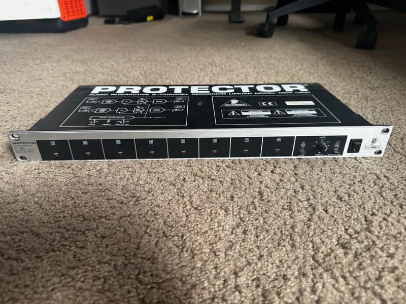 Behringer Interactive 8 channel Recording Limiter MDX1800 Pro Audio 1U Rack I image 1