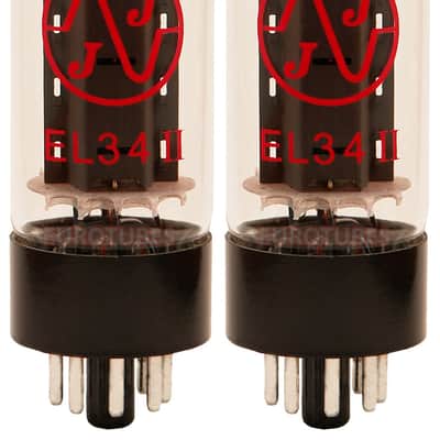JJ Electronic EL34 II Matched Pair image 1