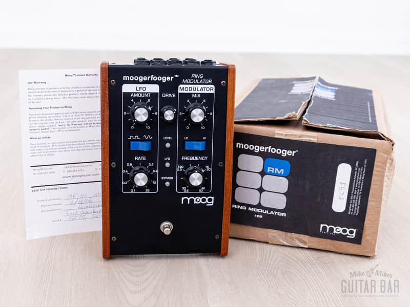 2006 Moog Moogerfooger MF-102 Ring Modulator Mint w/ Box, Power Supply, Paperwork image 1