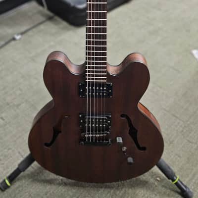 Epiphone Dot Studio Semi-Hollow Electric Guitar 2005 Worn Brown – Good Condition image 5