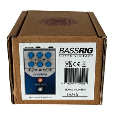 Origin Effects BASSRIG Super Vintage 2022 - Present - Blue / Silver image 3