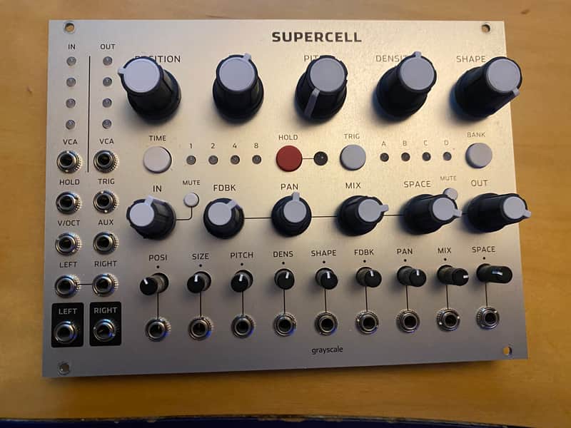 Grayscale Supercell Eurorack Granular Audio Processor Module (Silver) image 1