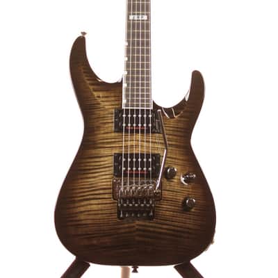 Esp Horizon Ctm Original Series Flamed Maple Black Fog Electric Guitar image 1