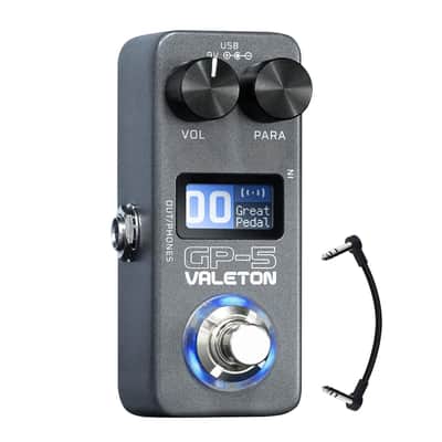 Valeton GP-5 Super Compact Multi-Effects Processor & NAM/IR Loader Pedal(Incl 1PCS Additional TRS Cable By VOLKTONE image 1