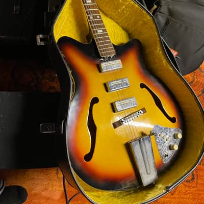 Kent Americana 561 60s Sunburst/ Brownburst image 11