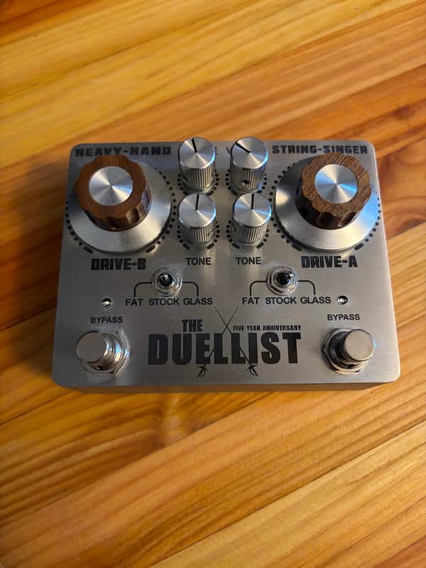 King Tone Guitar The Duellist V3 with External Dip Switches