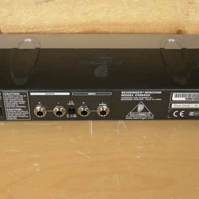 Behringer COM800 MiniCOM Ultra-Compact Stereo Modeling Compressor w/ 16 Presets "Excellent Condition" image 2
