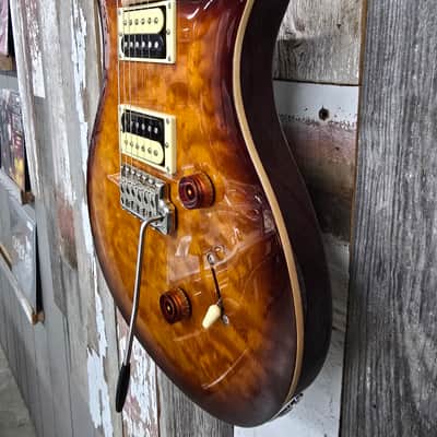 PRS SE Custom 24 with Roasted Maple Fretboard 2019 - Tobacco Sunburst image 3