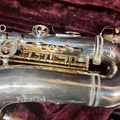 Jupiter JAS-869 Alto Saxophone Silver w Case image 6
