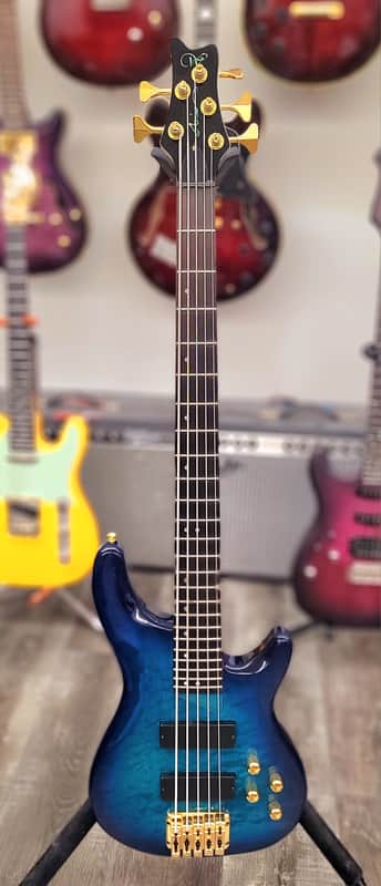AIO Wolf KTB-5 Bass - Blue Burst GS-001 image 1