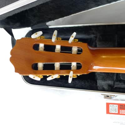 Neat Mint Hand-crafted in Japan '91 Asturias PUF / PU.F Flamenco Classical Nylon-String Acoustic-Electric Guitar image 7