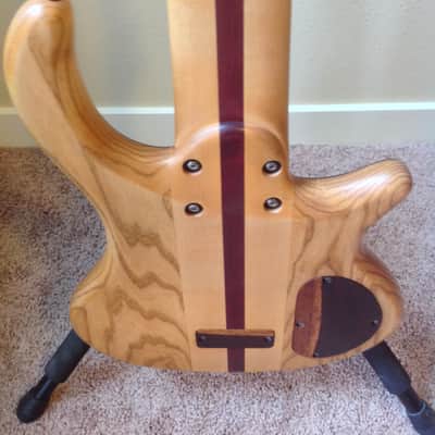 Simonetti 6 String lefty Bass mid-2000 hand rubbed finish image 8