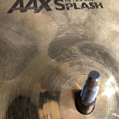 David Garibaldi's Tower of Power Sabian 10" AAX Splash Cymbal, Brilliant, Used! 248g 1990s image 3
