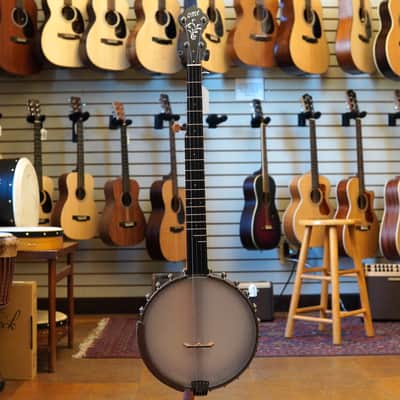 OME USA Jasmine Limited Edition 11" Open Back Banjo Cherry w/Hard Case image 4