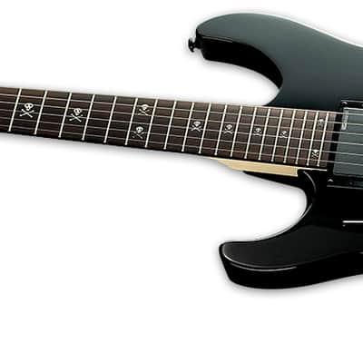 ESP LTD KH-202 LH Kirk Hammett Black Left-Handed Electric Guitar B-Stock image 3