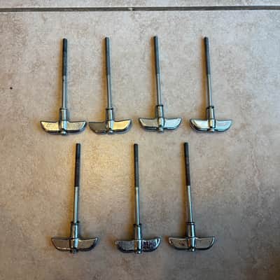 Rogers Bass Drum T-Rods (18) - 1970s image 4
